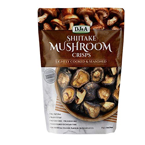 Shitake Mushroom Crisps Lightly Cooked &Amp; Seasoned 5.29 Oz. Pack