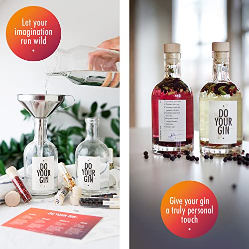 Diy Gin-Making Alcohol Infusion-Kit, Featured In Vogue, 12 Spice