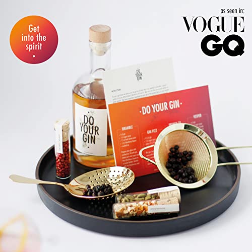 Diy Gin-Making Alcohol Infusion-Kit, Featured In Vogue, 12 Spice