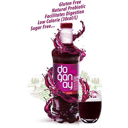 Doganay Mild Fermented Black Carrot Juice Salgam 300 Ml 6 Pack