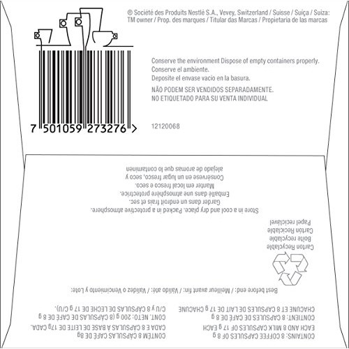 Nescafe Dolce Gusto Coffee Pods, Cappuccino, 16 Capsules, Pack Of 3