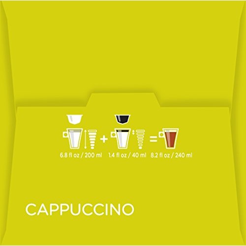 Nescafe Dolce Gusto Coffee Pods, Cappuccino, 16 Capsules, Pack Of 3