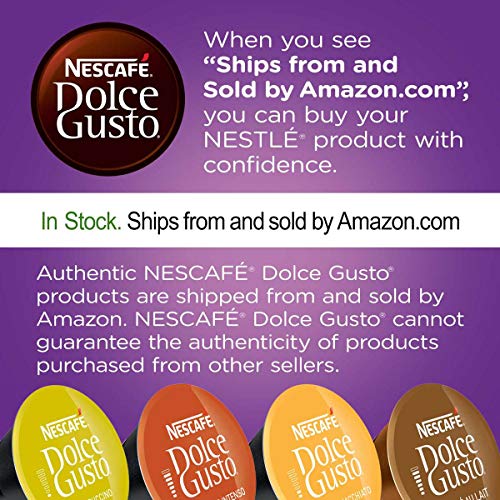 Nescafe Dolce Gusto Coffee Pods, Cappuccino, 16 Capsules, Pack Of 3