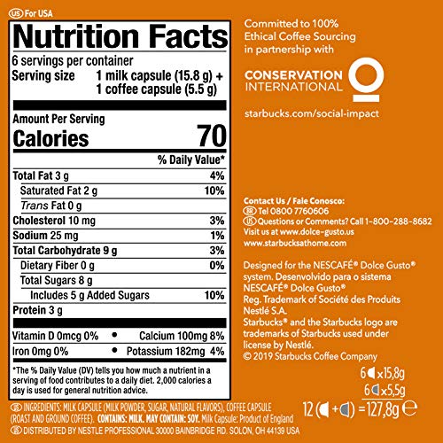 Starbucks Coffee By Nescafe Dolce Gusto, Starbucks Caramel Macch