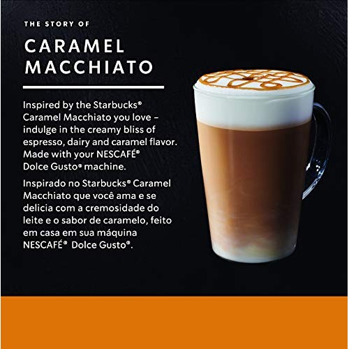Starbucks Coffee By Nescafe Dolce Gusto, Starbucks Caramel Macch