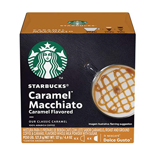 Starbucks Coffee By Nescafe Dolce Gusto, Starbucks Caramel Macch