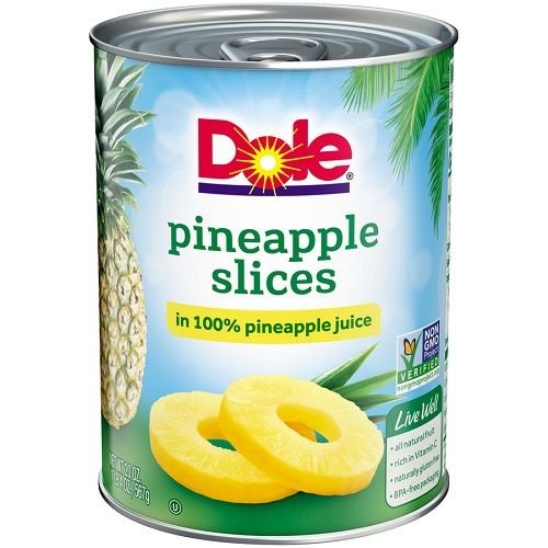Dole Pineapple Slices In 100% Pineapple Juice 20 Oz. Pack Of 3