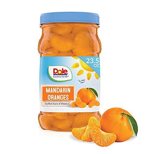Dole, Mandarin Oranges In 100% Fruit Juice, 23.5Oz