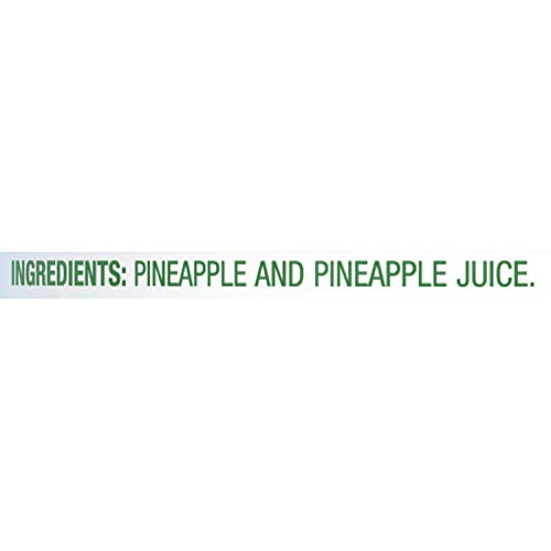 Dole Crushed Pineapple In Juice, 8 Ounce Cans Pack Of 12