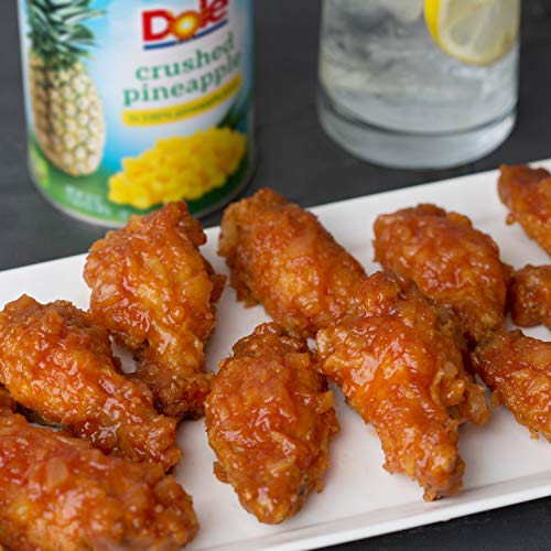 Dole Crushed Pineapple In Juice, 8 Ounce Cans Pack Of 12