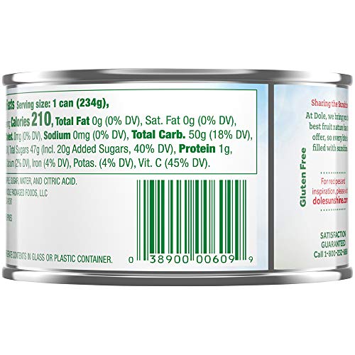 Dole Crushed Pineapple In Juice