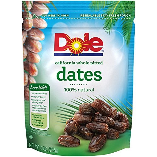 Dole Dates, Pitted, 8 Oz