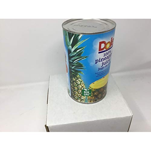 Dole Pineapple Juice, 46 Oz Can Pack Of 8