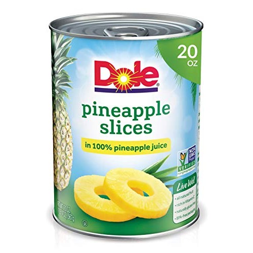 Dole Pineapple Slices, 20 Oz