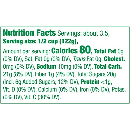 Dole Fridge Pack, Yellow Cling Sliced Peach Slices In Fruit Juic