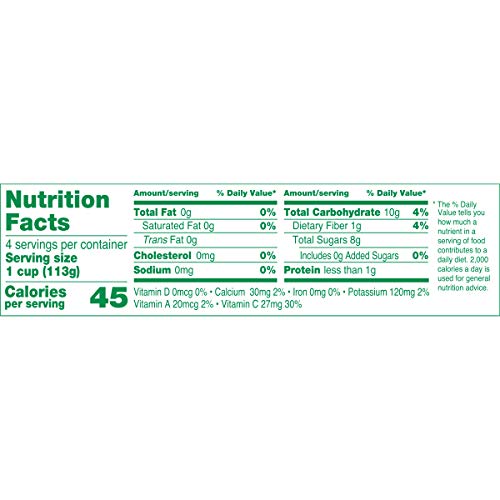 Dole Fruit Bowls, Mandarin Oranges In Water, No Sugar Added, 4 C