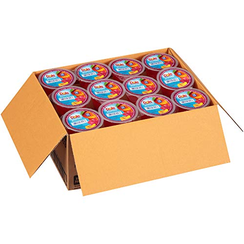 Dole Fruit Bowls, Peaches In Strawberry Flavored Gel, 4.3Oz, 36