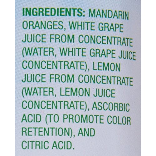 Dole Jarred Mandarin Oranges In 100% Fruit Juice, 23.5 Ounce Jar