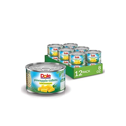 Dole Pineapple Tidbits In 100% Pineapple Juice