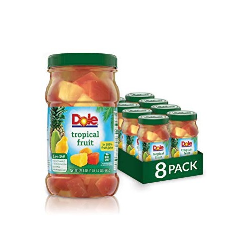 Dole Tropical Fruit, 23.5 Ounce Jars Pack Of 8