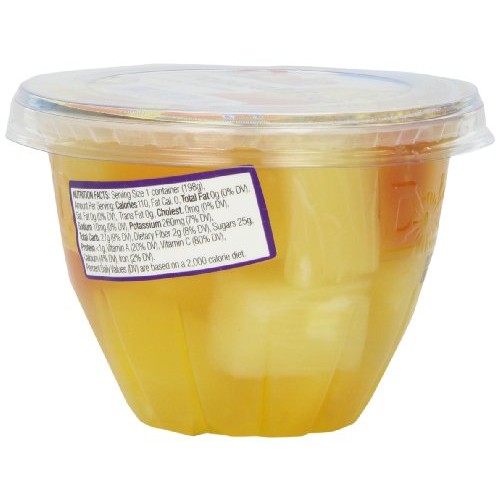 Dole Tropical Fruit In 100% Fruit Juices, 7-Ounce Containers Pa