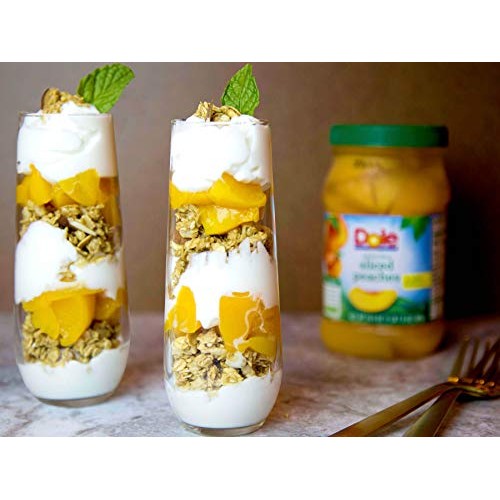 Dole Sliced Yellow Cling Peaches In 100% Fruit Juice, 23.5 Ounce