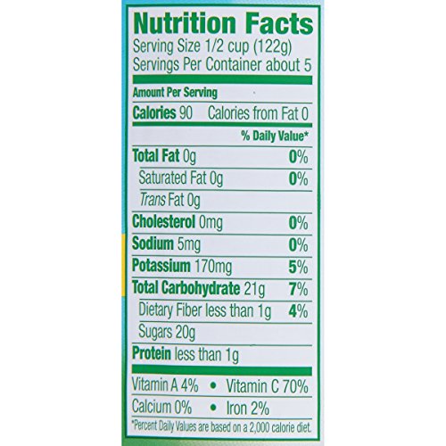 Dole Sliced Yellow Cling Peaches In 100% Fruit Juice, 23.5 Ounce