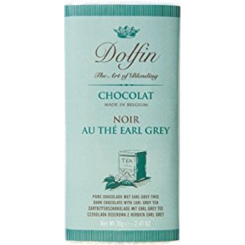 Dolfin Dark Chocolate Bar With Earl Grey Tea-70G