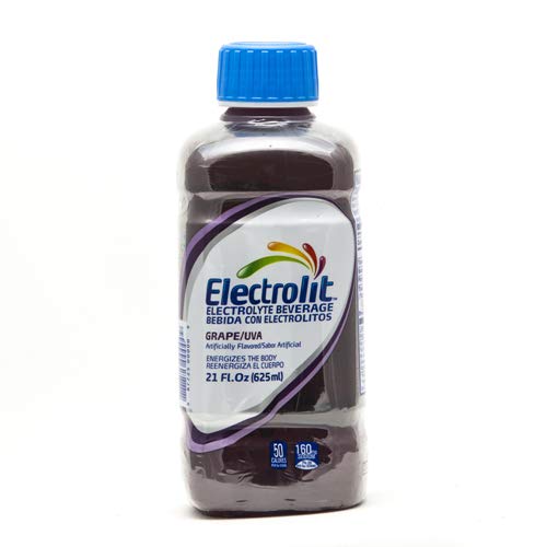New 362139 Electrolit 21Z Grape + Crv 12-Pack Bottle Soda Chea