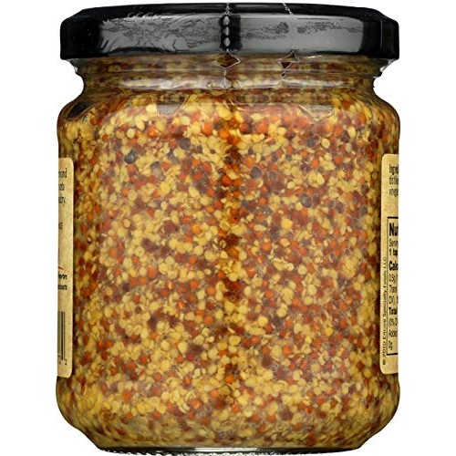 Domaine Des Vignes, Mustard Whole Grain, 7 Ounce