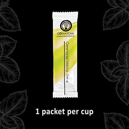 Domatcha - Ceremonial Matcha Powder, Travel Friendly, Natural So