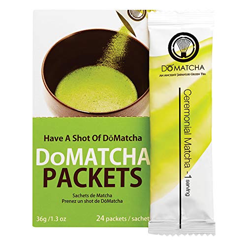 Domatcha - Ceremonial Matcha Powder, Travel Friendly, Natural So
