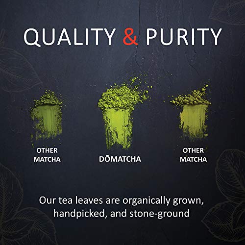 Domatcha - Organic Ceremonial Green Tea Matcha Powder, Natural S