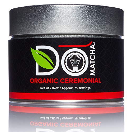 Domatcha - Organic Ceremonial Green Tea Matcha Powder, Natural S