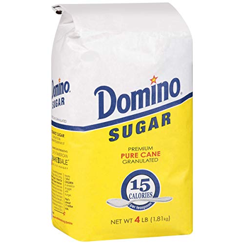 Domino Granulated Pure Cane White Sugar 4 lbs bag