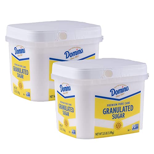 Domino Premium Pure Cane Granulated Sugar, 3.5 LB Easy Baking Tu...