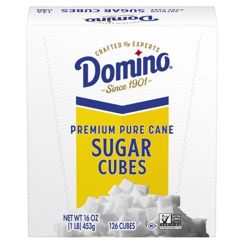 Domino Premium Pure Cane Sugar Cubes Dots, 1 Pound Box