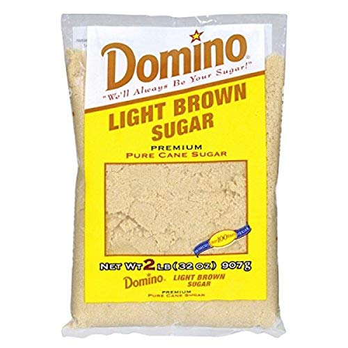 Domino Premium Pure Cane Sugar, Light Brown, 2 lb