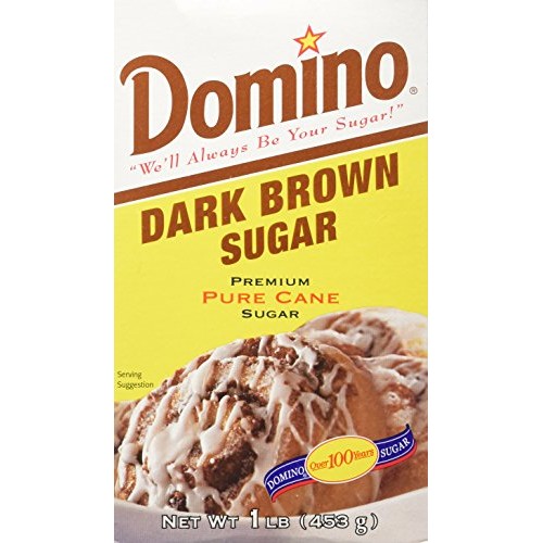 Domino Pure Cane Dark Brown Sugar 1Lb