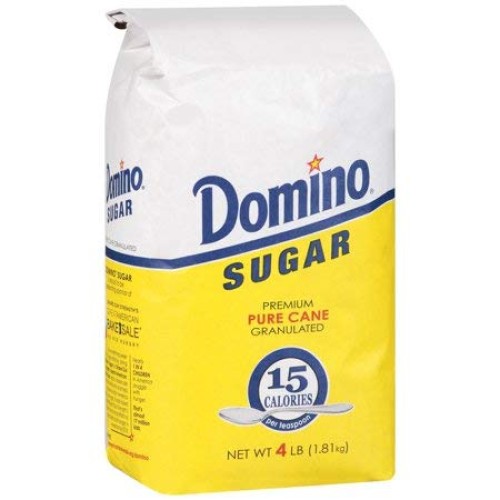 Domino: Pure Cane Granulated Sugar, 4 Lb 2 Pack