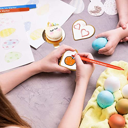 Domisl Edible Markers 10Pc Food Coloring Pens Edible Markers For