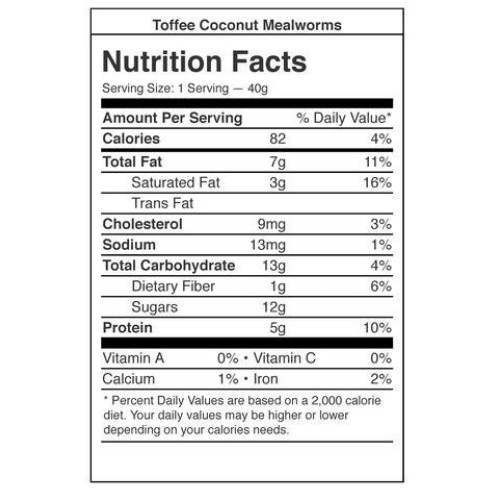 Don Bugito Planet-Friendly Edible Insect Protein Snacks Coconut