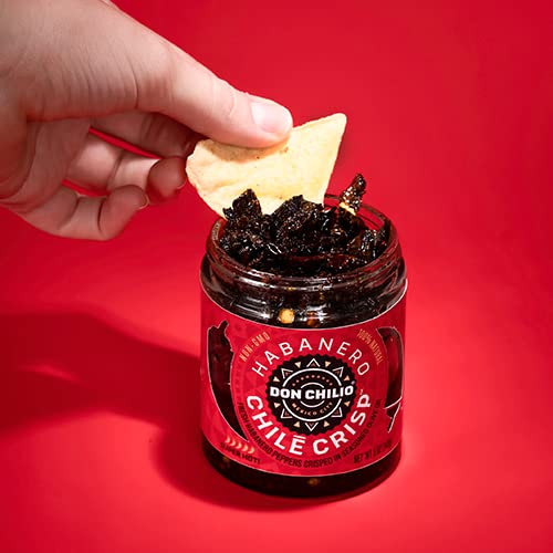 Don Chilio Chile Crisp – Crunchy Sliced Habanero Fried Chili Pep...