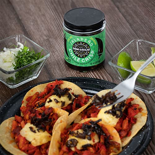 Don Chilio Chile Crisp – Crunchy Sliced Jalapenos Fried Chili Pe...