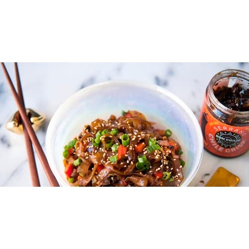 Don Chilio Chile Crisp – Crunchy Sliced Serrano Fried Chili Pepp...