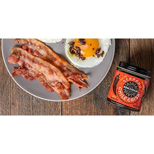 Don Chilio Chile Crisp – Crunchy Sliced Serrano Fried Chili Pepp...