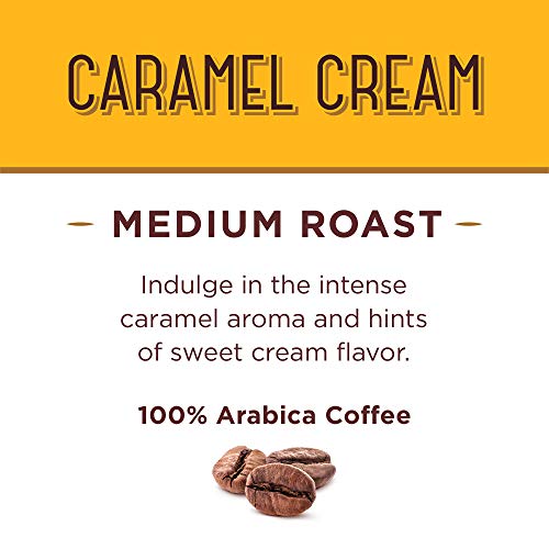 Don Franciscos Caramel Cream Flavored Ground Coffee, 100% Arabi