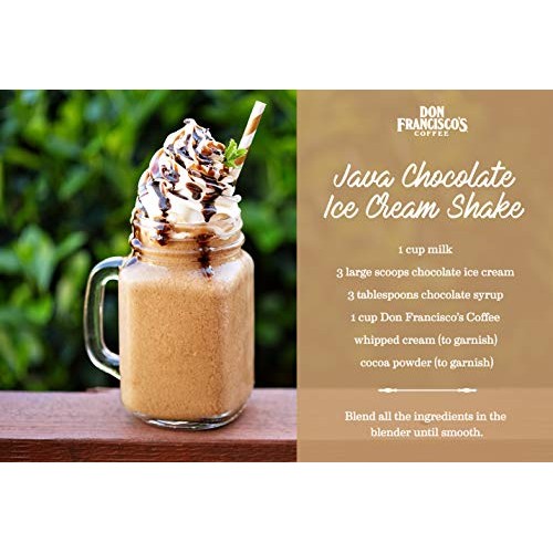 Don Franciscos Caramel Cream Flavored Ground Coffee, 100% Arabi