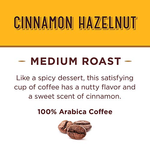 Don Franciscos Cinnamon Hazelnut Flavored 72 Count Recyclable