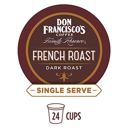 Don Franciscos French Dark Roast 24 Count Recyclable Single-S